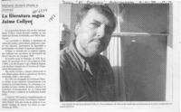 La Literatura según Jaime Collyer  [artículo].