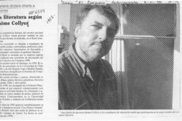 La Literatura según Jaime Collyer  [artículo].