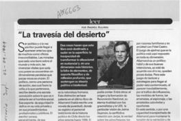 "La travesía del desierto"  [artículo] Andrés Aguirre.