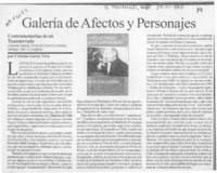Galería de afectos y personajes  [artículo] Cristián Garay Vera.