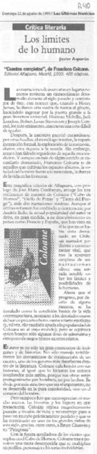 Los límites de lo humano