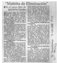 "Materia de eliminación"  [artículo].