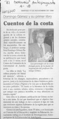 Cuentos de la costa  [artículo].