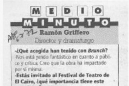 Ramón Griffero  [artículo].