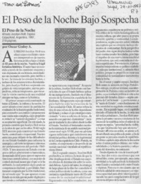 El peso de la noche bajo sospecha
