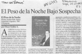 El peso de la noche bajo sospecha