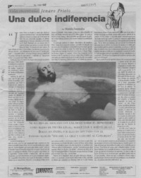 Una dulce indiferencia  [artículo] Marcela Fuentealba.