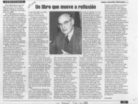 Un libro que mueve a reflexión  [artículo] Aníbal Edwards Errázuriz.