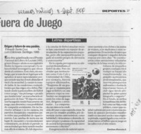 Origen y futuro de una pasión  [artículo] Esteban Abarzúa A.