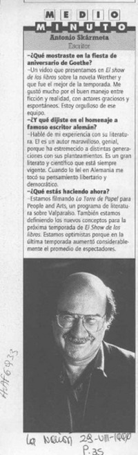 Antonio Skármeta  [artículo].