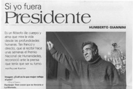 Si yo fuera presidente  [artículo] Pauline Kantor.