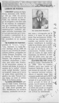 Cronos  [artículo] Carlos René Ibacache I.