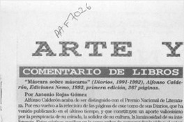 Comentario de libros  [artículo] Antonio Rojas Gómez.