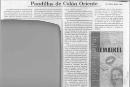 Pandillas de Colón Oriente
