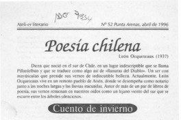 Entregaron busto de poetisa Gabriela Mistral  [artículo].