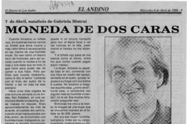 Moneda de dos caras  [artículo] Hilse Heine Clarke.