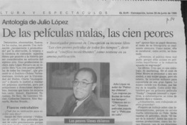 De las películas malas, las cien peores  [artículo].