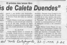 "Depués de Caleta Duendes"  [artículo].