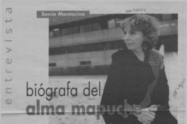 Biografía del alma mapuche  [artículo] Marcela Arcos.