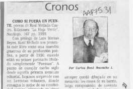 Cronos  [artículo] Carlos René Ibacache I.