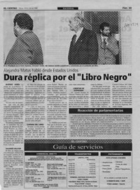 Dura réplica por el "Libro negro"  [artículo].