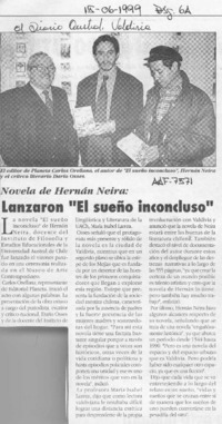 Lanzaron "El sueño inconcluso"  [artículo].