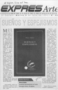 Sueños y espejismos  [artículo].