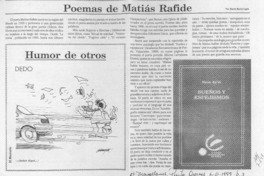 Poemas de Matías Rafide