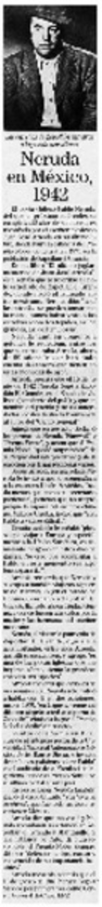 Neruda en México, 1942
