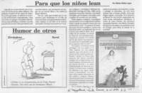 Para que los niños lean