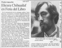 Elicura Chihuailaf en Feria del Libro