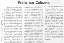 Francisco Coloane