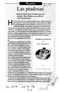 Las Piadosas  [artículo].