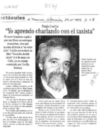 "Yo aprendo charlando con el taxista"  [artículo].