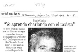"Yo aprendo charlando con el taxista"  [artículo].