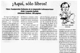 Fundamentos culturales de la integración latinoamericana