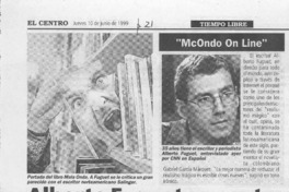 Alberto Fuguet en contra del realismo mágico  [artículo].