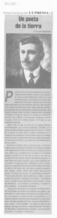 Un poeta de la tierra