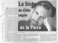 La Historia de Chile según de la Parra  [artículo].