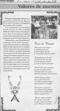 Filomena Riquelme Benítez  [artículo].