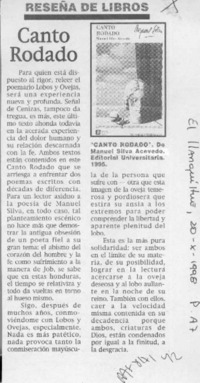 Canto rodado  [artículo].