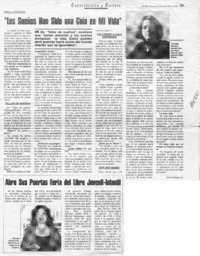 "Los sueños han sido una guía en mi vida"