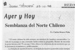 Semblanza del norte chileno