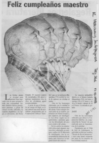 Feliz cumpleaños maestro