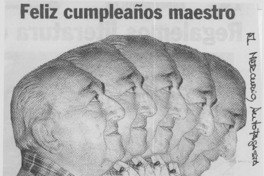 Feliz cumpleaños maestro