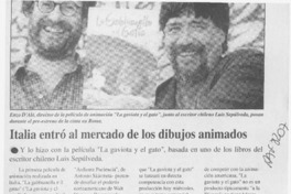 Italia entró al mercardo de los dibujos animados  [artículo].