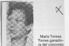 "Etcétera" premia a escritora de Coelemu  [artículo].