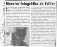 Muestra fotográfica de Teillier  [artículo].