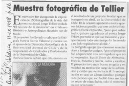 Muestra fotográfica de Teillier  [artículo].