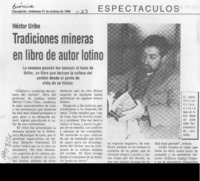 Tradiciones mineras en libro de autor lotino  [artículo].